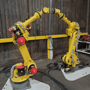 FANUC R-1000iA/80F Dual Arm Robot System w/ R30iB Controller used industrial robot complete system F178436&F178437