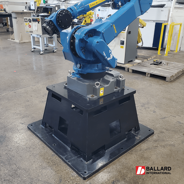 FANUC Robot Riser Pedestal Stand Mount Base 600 mm tall. Designed for FANUC M-710 Series Robot Models: M-710iC & M-710iD. In stock and ready to ship