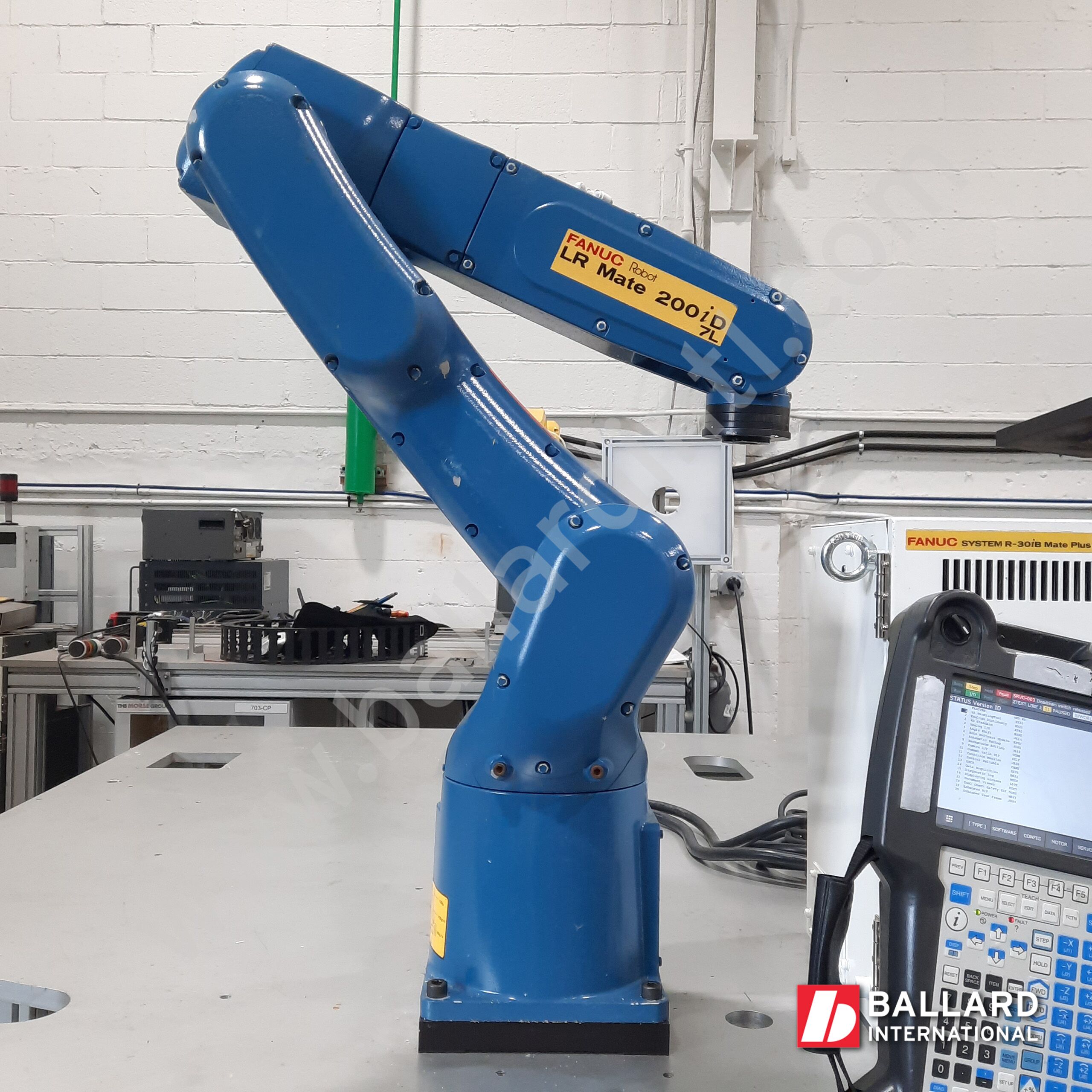 FANUC LR Mate 200iD/7L Used Industrial Robot 7kg payload 911mm reach tested and fully functional good condition F255272